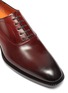 Detail View - Click To Enlarge - SANTONI - Gradient Leather Oxford Shoes