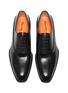 Detail View - Click To Enlarge - SANTONI - Leather Oxford Shoes