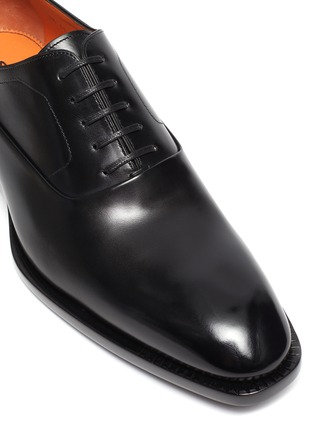Detail View - Click To Enlarge - SANTONI - Leather Oxford Shoes