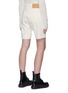 Back View - Click To Enlarge - RAG & BONE - 'Maya' frayed hem walking shorts