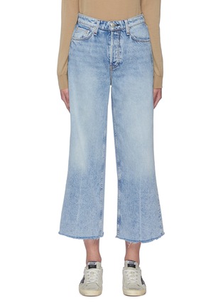 Main View - Click To Enlarge - RAG & BONE - Maya' High Rise Flare Leg Crop Jeans