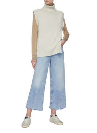 Figure View - Click To Enlarge - RAG & BONE - Maya' High Rise Flare Leg Crop Jeans