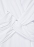 Detail View - Click To Enlarge - T BY ALEXANDER WANG - Crisscross Front Twist Detail T-shirt Dress