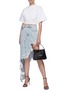 Figure View - Click To Enlarge - T BY ALEXANDER WANG - Sculpted crop T-shirt