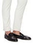 Figure View - Click To Enlarge - DOUCAL'S - 'Derek Polo' leather penny loafers