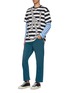 Figure View - Click To Enlarge - LOEWE - Overdyed crop jeans