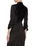 Back View - Click To Enlarge - ALEXANDER WANG - Nipped waist scrunched sleeve shirt