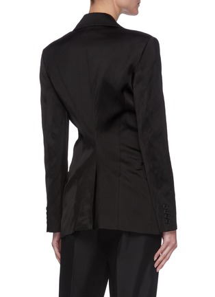 Back View - Click To Enlarge - ALEXANDER WANG - Cinched single breast blazer