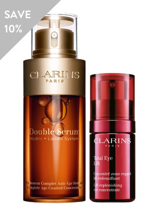 Main View - Click To Enlarge - CLARINS - Double Serum and Total Eye Lift Couple Set