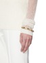 Figure View - Click To Enlarge - LAUREN RUBINSKI - Lucky link medium square 14k gold chain bracelet
