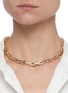 Figure View - Click To Enlarge - LAUREN RUBINSKI - Lucky link small square 14k gold chain necklace