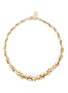 Main View - Click To Enlarge - LAUREN RUBINSKI - Lucky Link small oval 14k gold chain necklace
