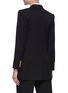 Back View - Click To Enlarge - SAINT LAURENT - Oversized Double Breasted Blazer
