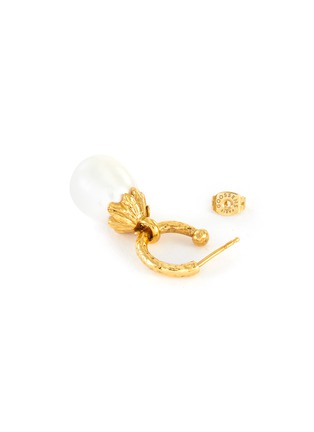 Detail View - Click To Enlarge - GOOSSENS - Pearl drop single earring