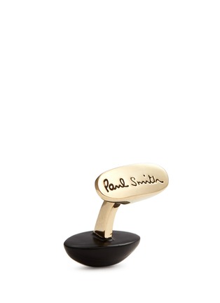 Detail View - Click To Enlarge - PAUL SMITH - Enamel American football cufflinks