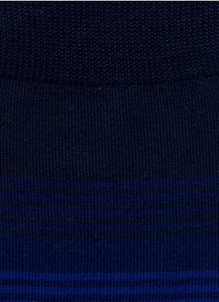 Detail View - Click To Enlarge - PAUL SMITH - Graduated stripe socks