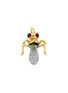 Main View - Click To Enlarge - LANE CRAWFORD VINTAGE ACCESSORIES - Boucher diamanté mix stones bee brooch