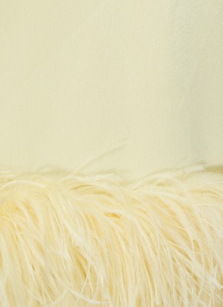 Detail View - Click To Enlarge - 16ARLINGTON - Michelle' ostrich feather dress