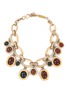 Main View - Click To Enlarge - LANE CRAWFORD VINTAGE ACCESSORIES - YSL cabochon masterpiece necklace