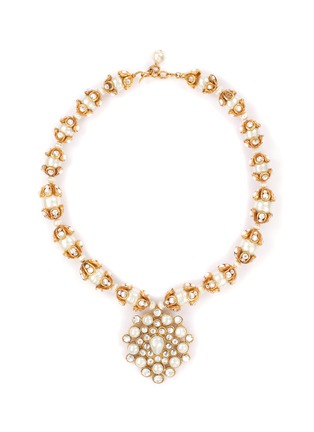 Main View - Click To Enlarge - LANE CRAWFORD VINTAGE ACCESSORIES - Chanel baroque pearl necklace