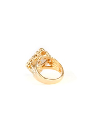 Figure View - Click To Enlarge - BUCCELLATI - ''Opera Tulle' diamond 18k gold ring
