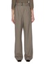 Main View - Click To Enlarge - LEMAIRE - Belted drop crotch suiting pants