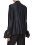 Back View - Click To Enlarge - LOEWE - Contrast Puffed Cuff Tailored Blazer