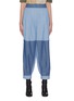 Main View - Click To Enlarge - LOEWE - Contrast Patchwork Chambray Denim Balloon Pants