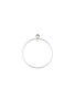 Main View - Click To Enlarge - LANE CRAWFORD VINTAGE ACCESSORIES - Hermès sterling silver hoop earrings