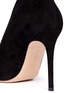 Detail View - Click To Enlarge - GIANVITO ROSSI - V-throat peep-toe suede booties