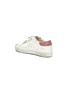 Detail View - Click To Enlarge - GOLDEN GOOSE - 'Old School' Glitter Star Motif Distressed Kids Leather Sneakers