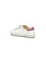 Detail View - Click To Enlarge - GOLDEN GOOSE - 'Old School' Glitter Star Motif Distressed Toddler Leather Sneakers