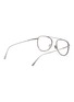 Figure View - Click To Enlarge - TOM FORD - Blue filter metal frame optical aviator glasses