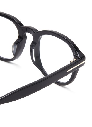 Detail View - Click To Enlarge - TOM FORD - Blue light filter square acetate frame optical glasses