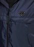  - PRADA - Logo Appliqué Detachable Hood Windbreaker Jacket