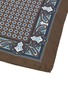 Detail View - Click To Enlarge - STEFANOBIGI MILANO - Floral paisley print silk pocket square
