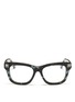Main View - Click To Enlarge - VALENTINO GARAVANI - Camouflage plastic optical glasses