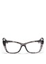 Main View - Click To Enlarge - VALENTINO GARAVANI - Lace cat eye optical glasses