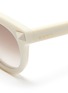 Detail View - Click To Enlarge - VALENTINO GARAVANI - Rockstud round-frame plastic sunglasses