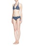 Figure View - Click To Enlarge - TORY BURCH - Margherita' ruche side bikini bottom