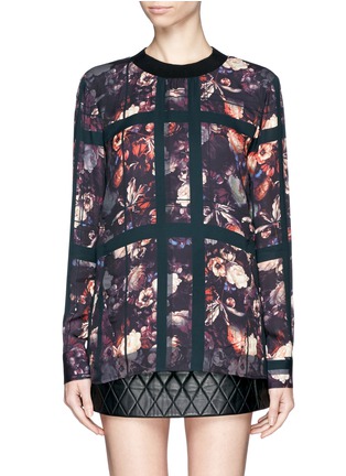 Main View - Click To Enlarge - THAKOON ADDITION - Floral print top
