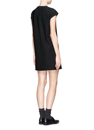 Back View - Click To Enlarge - THE ROW - 'Beate' cap sleeve shift dress