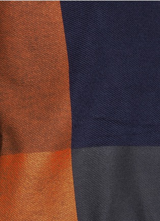 Detail View - Click To Enlarge - TOGA ARCHIVES - Colourblock print cotton sweater