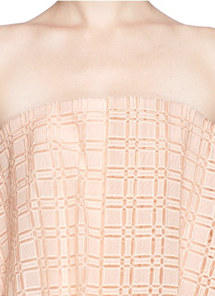 Detail View - Click To Enlarge - ELLERY - 'Arthur' sheer embroidery bustier