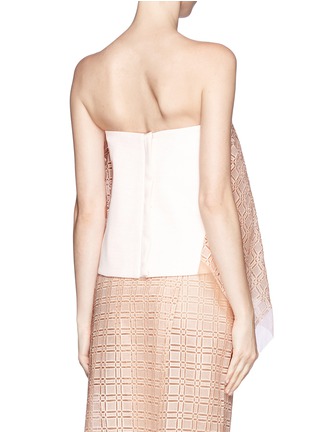 Back View - Click To Enlarge - ELLERY - 'Arthur' sheer embroidery bustier