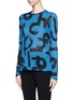 Front View - Click To Enlarge - PROENZA SCHOULER - Text print T-shirt