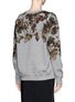 Back View - Click To Enlarge - JASON WU - Floral print sweatshirt