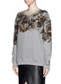 Front View - Click To Enlarge - JASON WU - Floral print sweatshirt