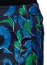 Detail View - Click To Enlarge - KENZO - Abstract floral puzzle print denim skirt