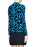 Back View - Click To Enlarge - KENZO - Abstract floral puzzle Print Sweater